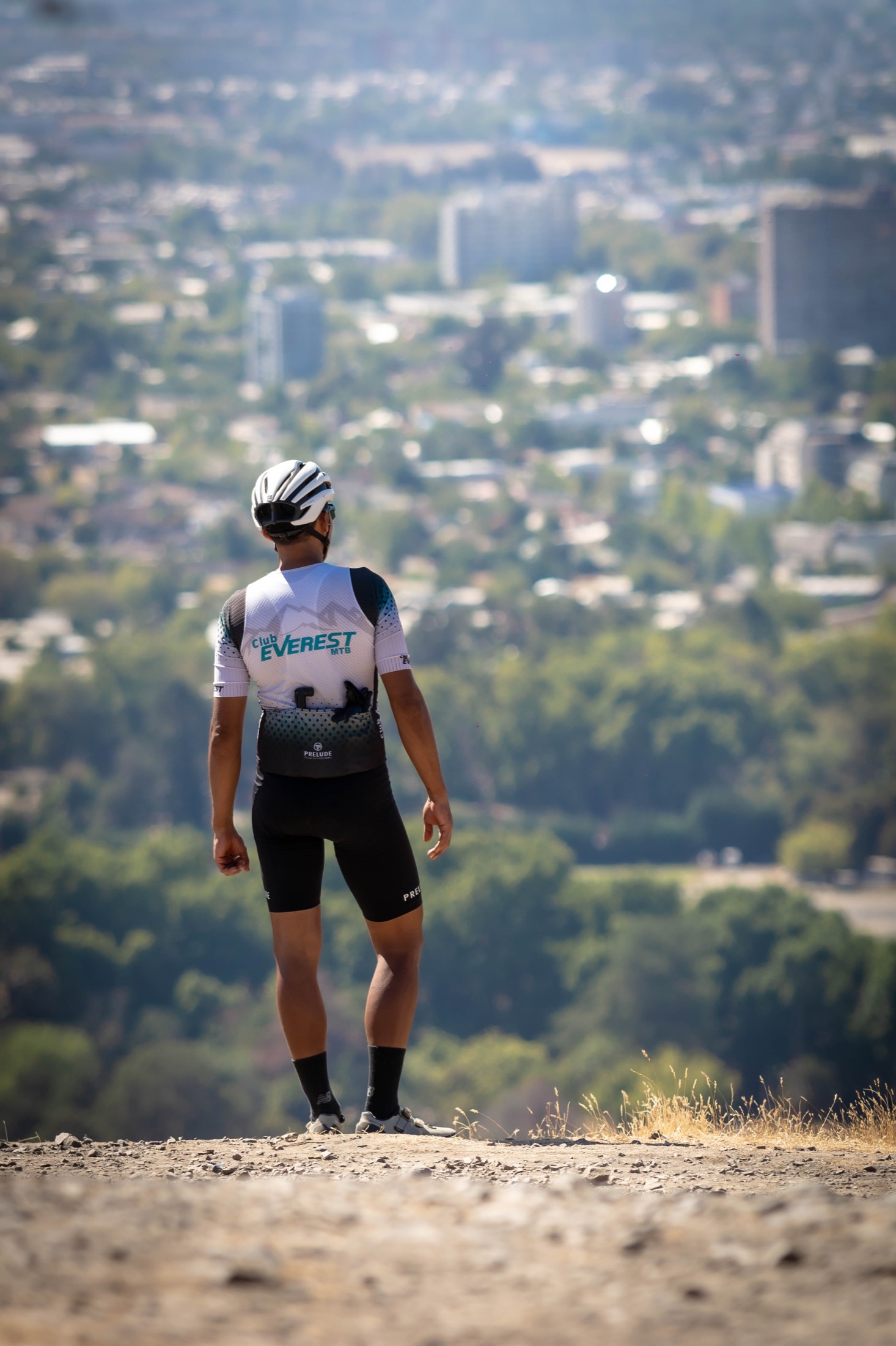 Corredor del Club Everest MTB en entrenamiento